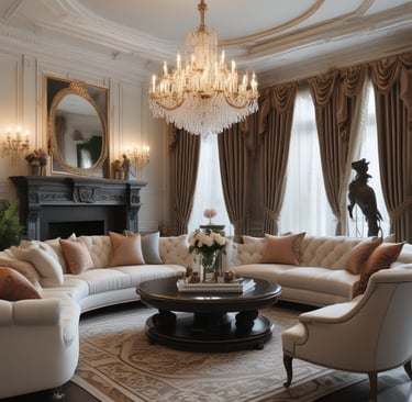 The ceiling of a building with a chandelier hanging from the ceiling