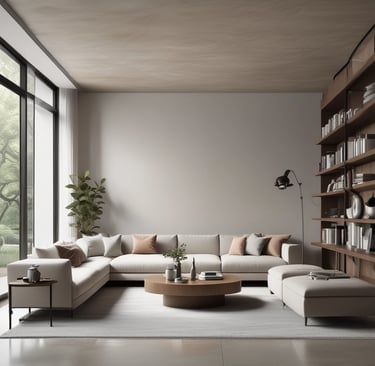 a lamp and books on a table