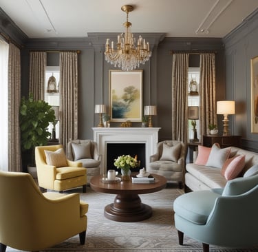 a close up of a blue wall with vertical lines