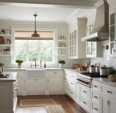 a table with four chairs and a book on top of it
