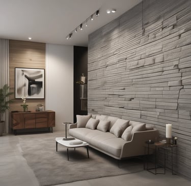 Bright living room with modern inventory