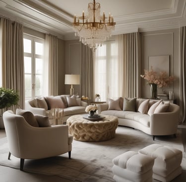Bright living room with modern inventory