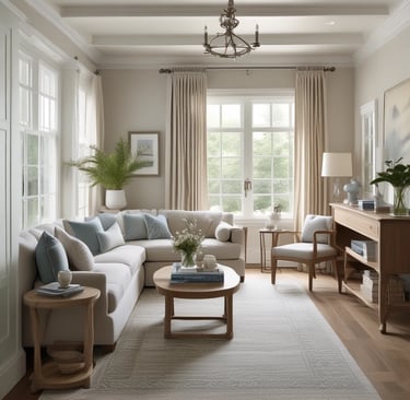 a building on a beach