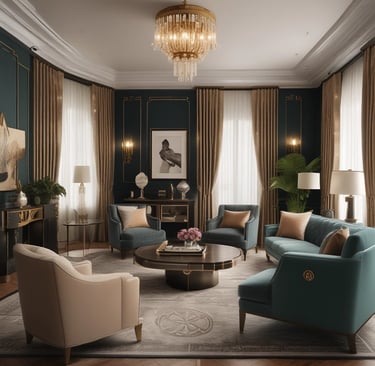 a lamp and books on a table