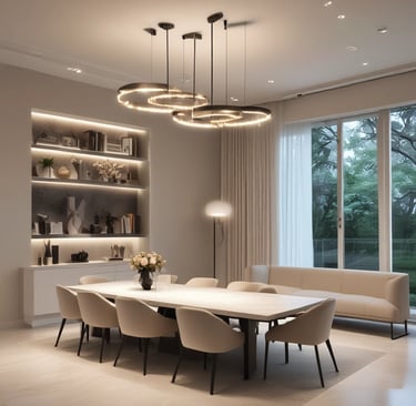 Bright living room with modern inventory