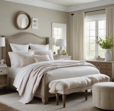 white textile on white textile