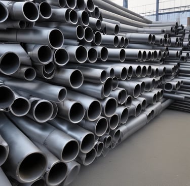 A high-quality image of carbon steel plates.