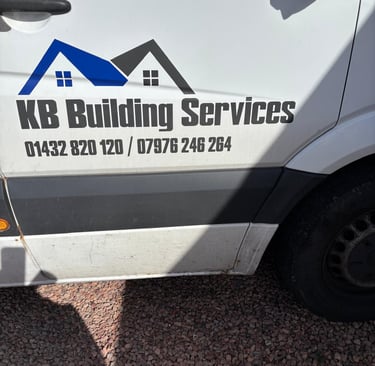 a van with a logo on it