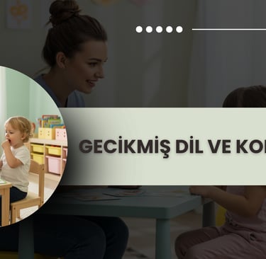 Keşan Dil ve Konuşma Terapisti Sedanur Kocaman gecikmiş dil ve konuşma terapisi görseli