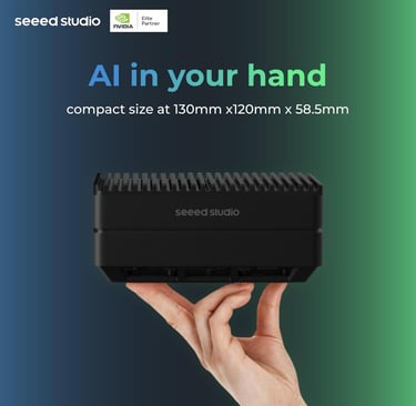 a person holding a small device with a hand holding it