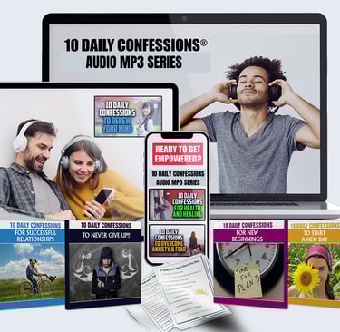 10 daily confessions audio mp3 - bible verses