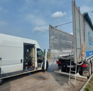 zavarivanje aluminijuma na terenu uz rad na agregatu