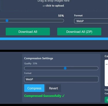 Reduce image file size without losing quality using image conpresor