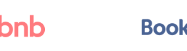 logo de airbnb et booking