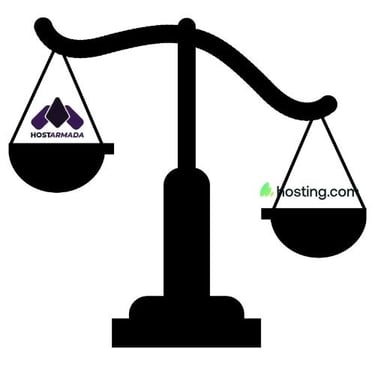so sánh giá hosting.com vs hostarmada