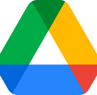 a google - like triangle shaped logo