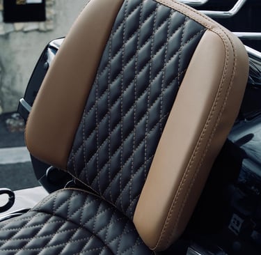 honda goldwing matelassé losanges