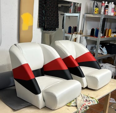 siege bateau mastercraft rénové