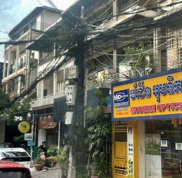 ulice Phnom Pehn