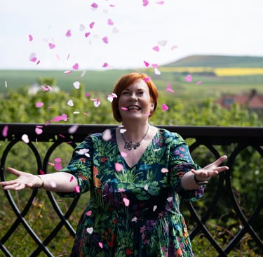 Creative wedding celebrant
