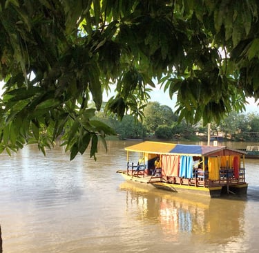 Bateau traversée du Rio Sinu Monteria