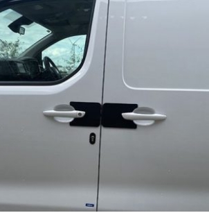 Van handle shield