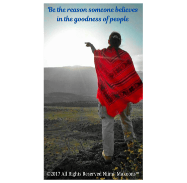 Volunteering Believe in Kindness Niimi' Makoons™ AKA Georgina  Chojnacki® Community Support  
