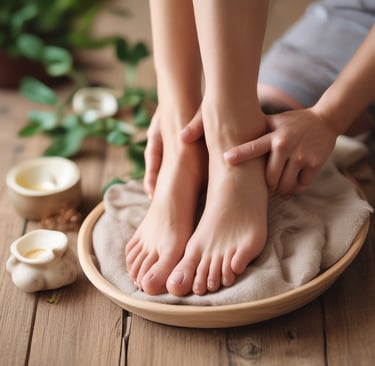 Massage feet near me at Peace and Pamper Spa Perumbakkam