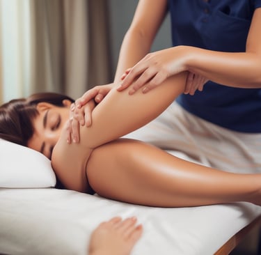 Leg massage near me at Peace and Pamper Spa Perumbakkam