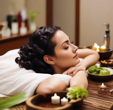 Hair spa treatment at Peace and Pamper Spa in Perumbakkam