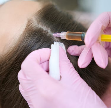 Professional hair treatment in Perumbakkam at Peace and Pamper Spa for smooth and healthy hair