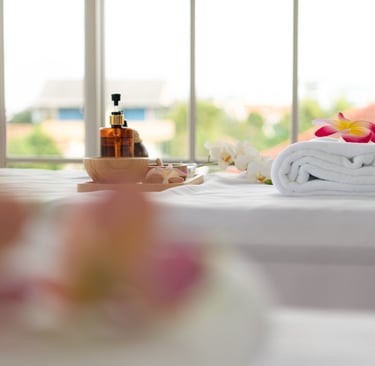 Wellness therapy session at Peace and Pamper Spa Perumbakkam for relaxation and stress relief