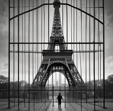 photo of white staircase