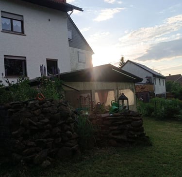 Haus mit Gartenbereich