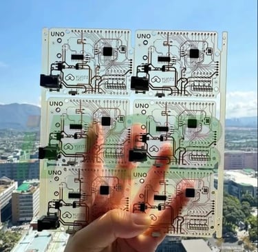 transparent PCBs