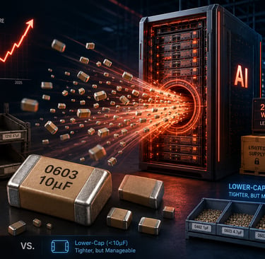 High-Capacitance MLCCs Are Up 400% and Sold Out