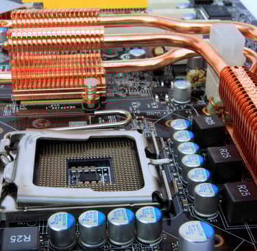 Skived heatsink