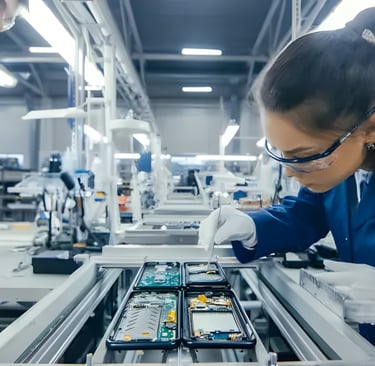 electronics manufacturing process