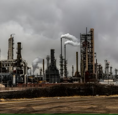 Industrial emission in manufacturing