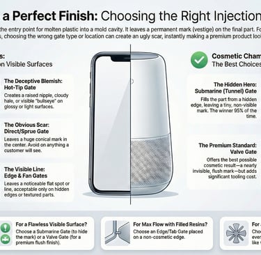 perfect finish for molding product