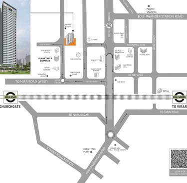 LOCATION NARMADA LIFESTYLE BHAYANDAR WEST