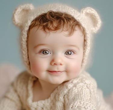 Sesión de fotos para bebes en Bariloche
