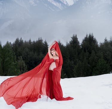 sesión de fotos para embarazadas en Bariloche