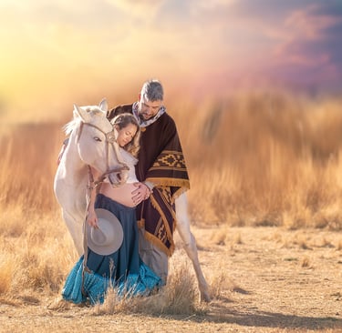 sesión de fotos para embarazadas en Bariloche