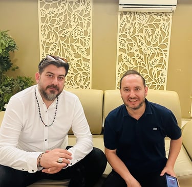 Bekir Köksal, spiritüel yaşam koçu ve bioenerjist, Beyaz TV’de Türker Akıncı ile canlı yayın program