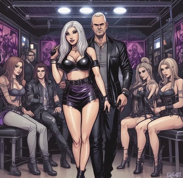 white and black letter blocks on brown surface