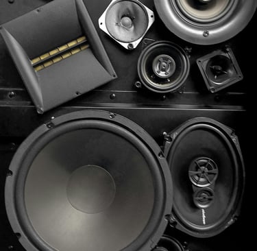 Premium audio drivers and components