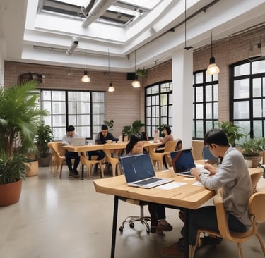 brown wooden table and chairs