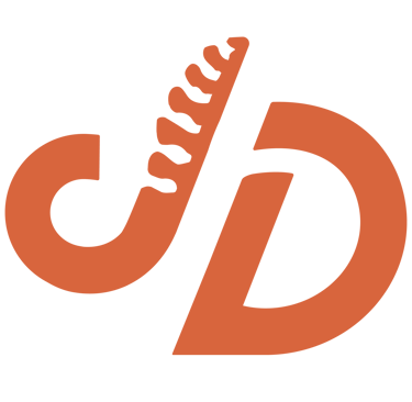JD Osteopathy Alternative orange logo