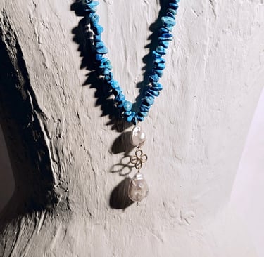 collana capri perle scaramazze e turchese